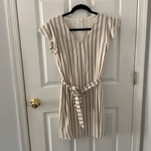 striped dress
